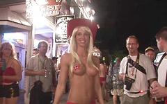Gianna and her friends get naked on the street - movie 12 - 4