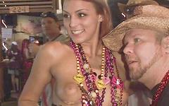 Gila has a lot of beads around her neck - movie 9 - 6