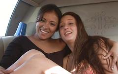 Candice and Sharon Get Naked in the Back Seat - movie 8 - 3