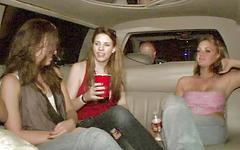 sexy college coeds flash their tits in a car and show off their nipples - movie 6 - 2