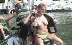 Being Out on the Water Makes these Women Horny - movie 4 - 3