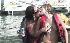 Being Out on the Water Makes these Women Horny - movie 4 - 4