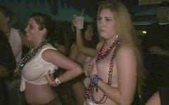 Coeds flash their asses and tits at the club - movie 1 - 4