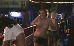 Coeds flash their asses and tits at the club - movie 1 - 6