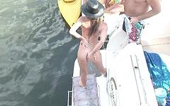Bikini clad to totally bare babes have a blast on the party boat - movie 2 - 3