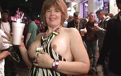 Watch Now - Beads and boobs all along bourbon street bash