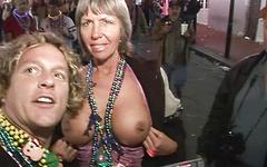 Party girls give up their beads to show off their tits - movie 9 - 5