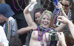 Charlotte Tries Out Mardi Gras join background