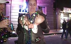 Sharon Gets Tons of Beads for Flashing Men - movie 5 - 2
