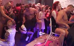 clothed women and naked men have a group sex party - movie 1 - 6