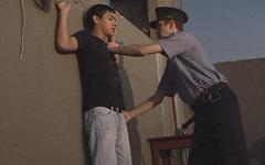 Un policía cachondo hace entrar en razón a un delincuente - movie 1 - 2