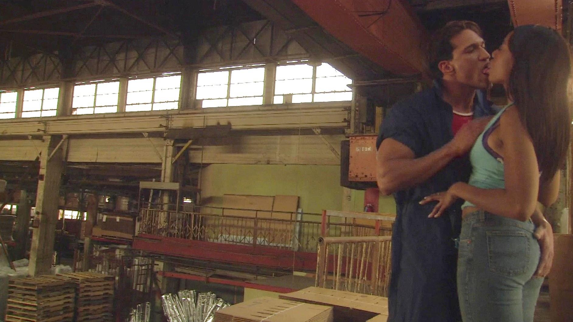 Tanya Dewgood Gets Railed in the Work Room