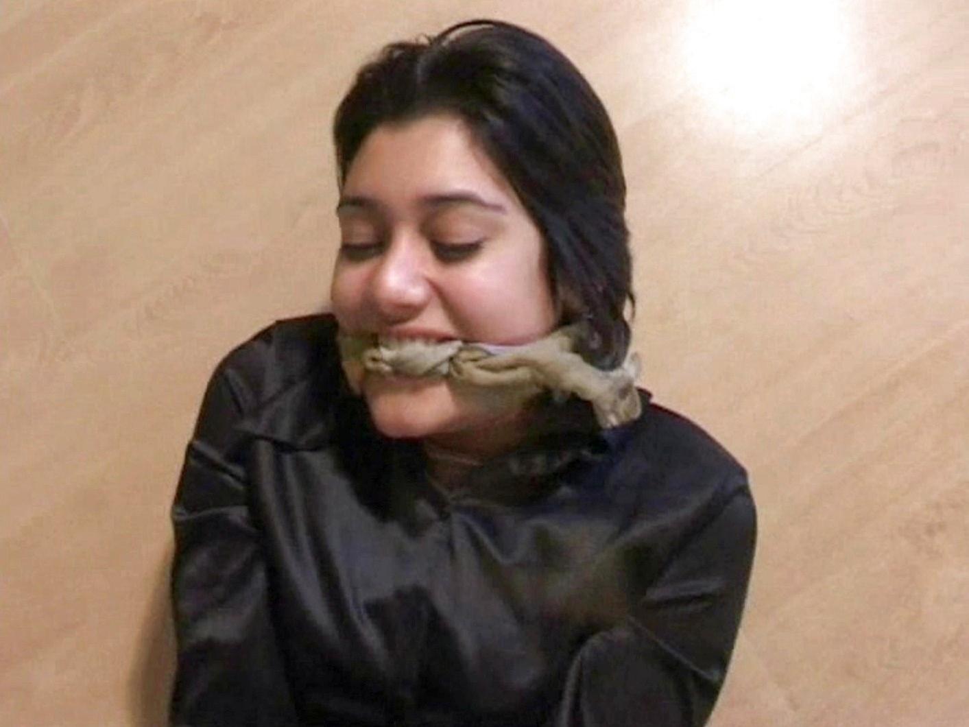 Rashir Ball Gagged and Tied Up