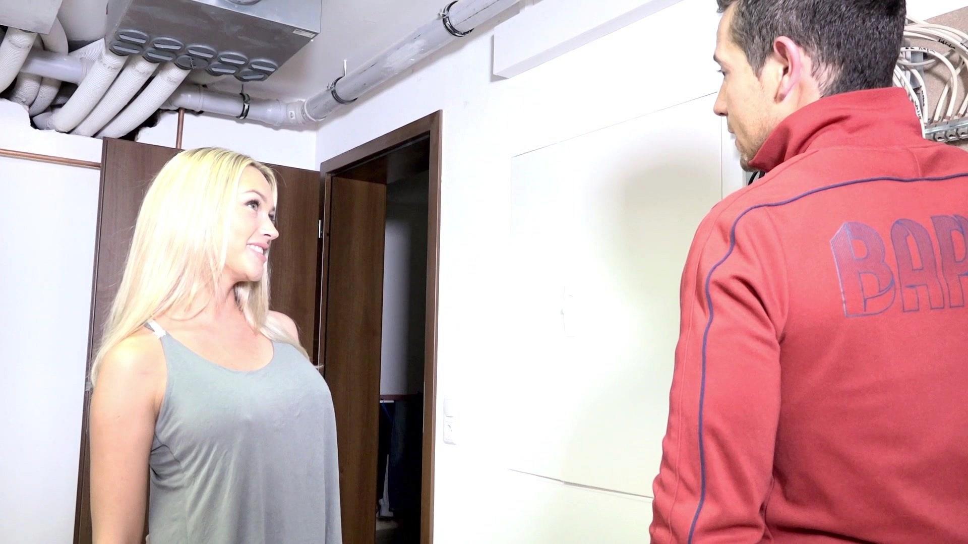 Lana Giselle Gets Fucked By Hot Plumber in Basement