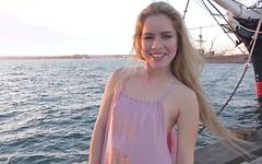 Lilly Ford goes to sea and fucks her captain - movie 1 - 2