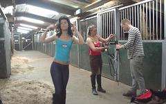 two Dutch hotties go riding topless - movie 4 - 6