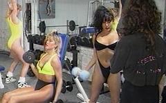 Watch Now - Bianca, tianna, and darla derriere work up a sweat