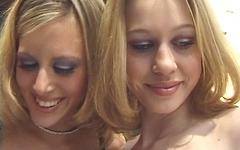 Juliana Kincaid and Lexi Mathews get on black dick in a threesome - movie 3 - 2