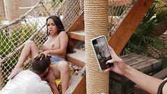 Watch Now - Daddy's girl emily mena fucks the hotel staff and guests