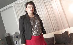 Watch Now - Bbw brunette granny ciara helps herself to junior's dick after work