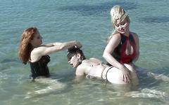 Jewell Marceau gets salty as pet to Mistress Nicolette and Mistress Gemini - movie 1 - 3