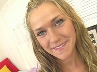 Watch Now - Mckenzee miles closes her eyes and gets blasted in the face with cum