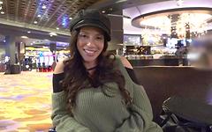 Ariella Ferrara flashes and fucks in Las Vegas  - movie 1 - 2