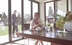 Anna Rose opens wide for a mouthful of cum in this BANG original join background