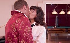 Sienna West fucks a high roller who orders room service from the diner - movie 1 - 2