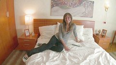 Watch Now - Nika spreads her pink pussy lips to get you hard enough to fuck her ass