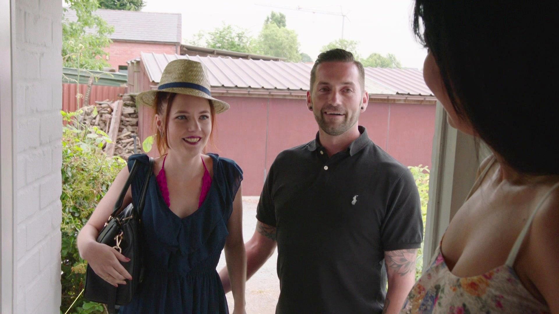 Cathy Crown Whores It Up With Her Boyfriend In Her Friends House