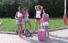 Antonia Sainz, Anabelle, Nicole Love and Sara Kay sunbathe naked on a boat - movie 3 - 2