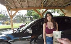 Watch Now - Gabriela lopez gets a free repair after fucking the mechanic