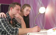 Guarda ora - Amy always cums so hard on her tutors big cock