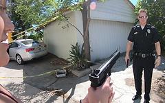 Kenzie Madison witnesses a cop altercation and makes the cop fuck her - movie 1 - 3