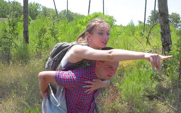 Download Vika lita gets on all fours as he pulls her hair and bangs her from behind