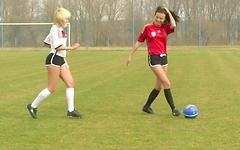 Watch Now - Naomi nevena and vanessa decker ditch soccer practice for lesbian sex
