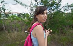 Becca Pierce likes to get lost on hikes and suck cock  - movie 1 - 2