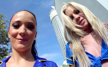 Download Fuck every hole pov style when sluts trinity and sidney visit your pad