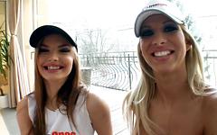 Sophia Santi and Peaches Johnson love a good lesbian anal fuck fest - movie 5 - 2
