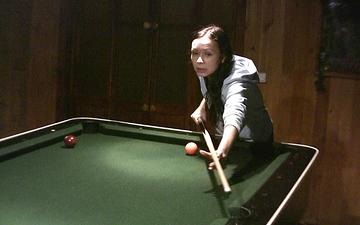 Downloaden Little hellcat gets fucked up against a pool table like a slut fuck toy