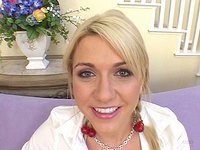 Watch Now - Dana duval is a girl having her first threesome and double blowjob