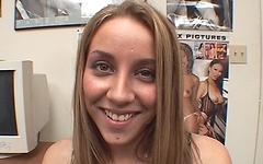 Getting balls deep in POV with Delilah Strong shows her slutty swallowing - movie 4 - 2