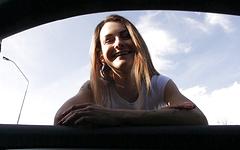 Watch Now - Adela gives him a roadside quickie and swallows his cum