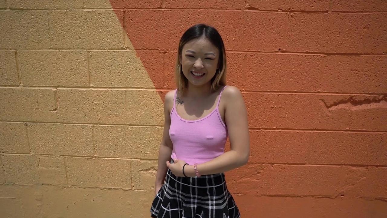 Lulu chu is an extra small babe with a tight pussy