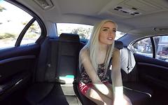 Naomi Woods gets creampied by her Boober Driver in the backseat - movie 2 - 2