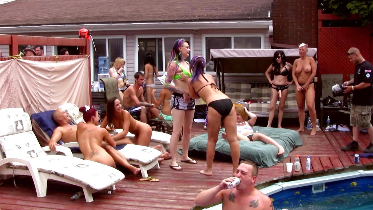 Wild outdoor swinger sex party is off the charts dirty!