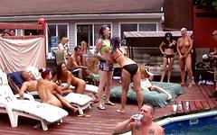 Wild outdoor swinger sex party is off the charts dirty! - movie 1 - 2