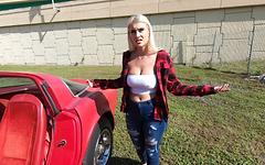 Indica Monroe gets her engine checked out  join background