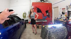 Brianna Rose needs her car fixed and she's down to fuck  - movie 1 - 2